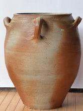 Load image into Gallery viewer, XL Antique Spanish Ceramic Olive Pot w/ Handles