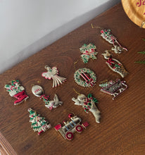 Load image into Gallery viewer, Vintage Gold Ornaments