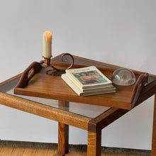 Load image into Gallery viewer, Vintage Teak Tray Made by Dolphin