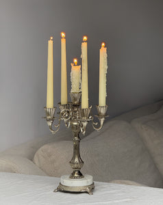 Antique Marble Candelabra