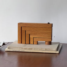 Load image into Gallery viewer, Vintage Articulating Scandinavian Wooden Candle Holder