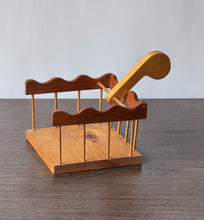 Load image into Gallery viewer, Handcrafted Scalloped Wooden Napkin Holder