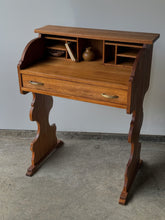 Load image into Gallery viewer, Antique Handcrafted Small Wooden Desk