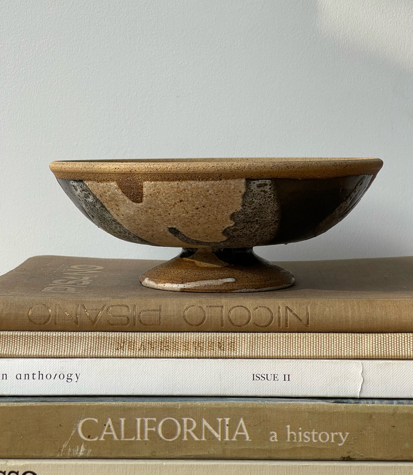 Studio Pottery Pedestal Bowl
