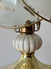Load image into Gallery viewer, Vintage 1980s Hollywood Regency Style 3-way Touch Control Table Lamp
