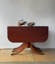 Load image into Gallery viewer, Antique Duncan Phyfe 8 Person Drop Leaf Dining Table