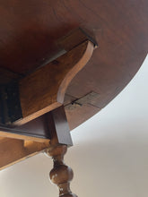 Load image into Gallery viewer, Vintage French Drop Leaf Bobbin Coffee Table