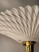 Load image into Gallery viewer, Vintage MCM Brass Torchiere Floor Lamp