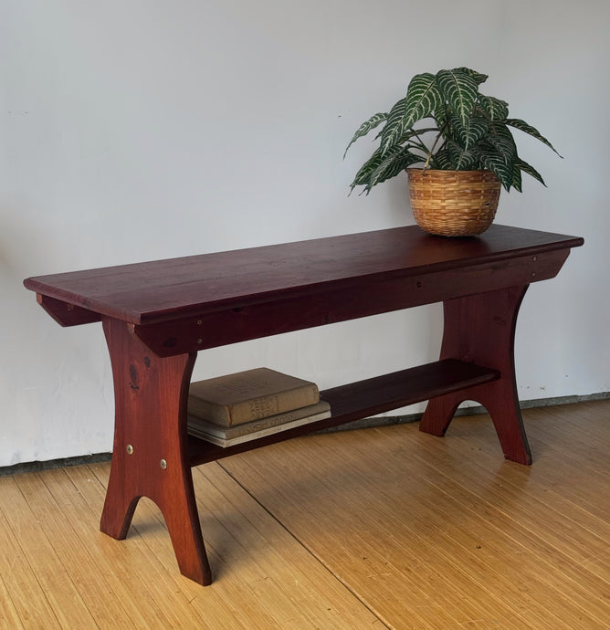 Vintage Rustic Wooden Bench
