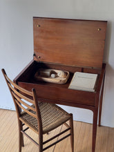 Load image into Gallery viewer, Vintage MCM Desk w/ Opening Top