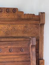 Load image into Gallery viewer, Antique Eastlake Full Sized Bed