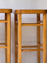 Load image into Gallery viewer, Vintage Set of 3 Scandinavian Barstools