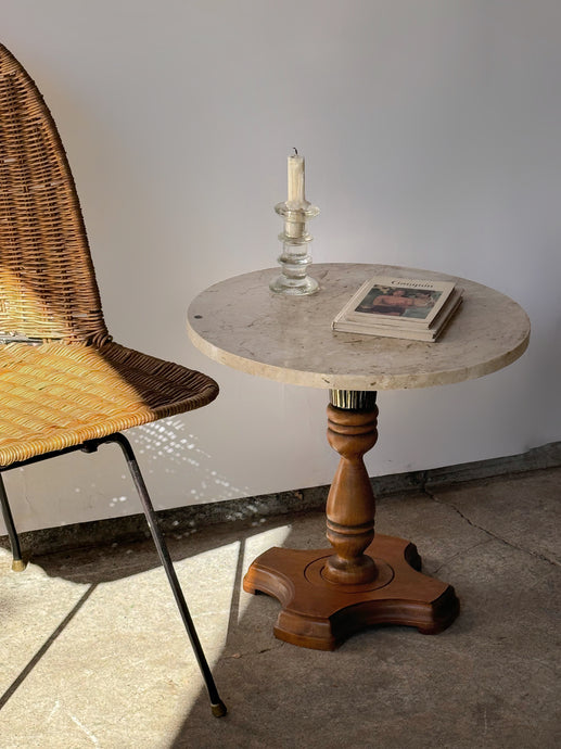 Antique Marble Side Table