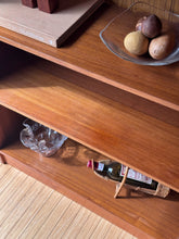 Load image into Gallery viewer, Tall Vintage Danish Teak Bookshelf