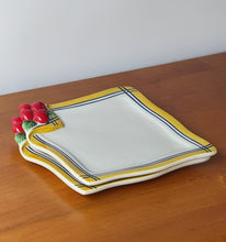 Load image into Gallery viewer, Dept. 56 ‘Life is a Bowl of Cherries’ Ceramic Plates (2)