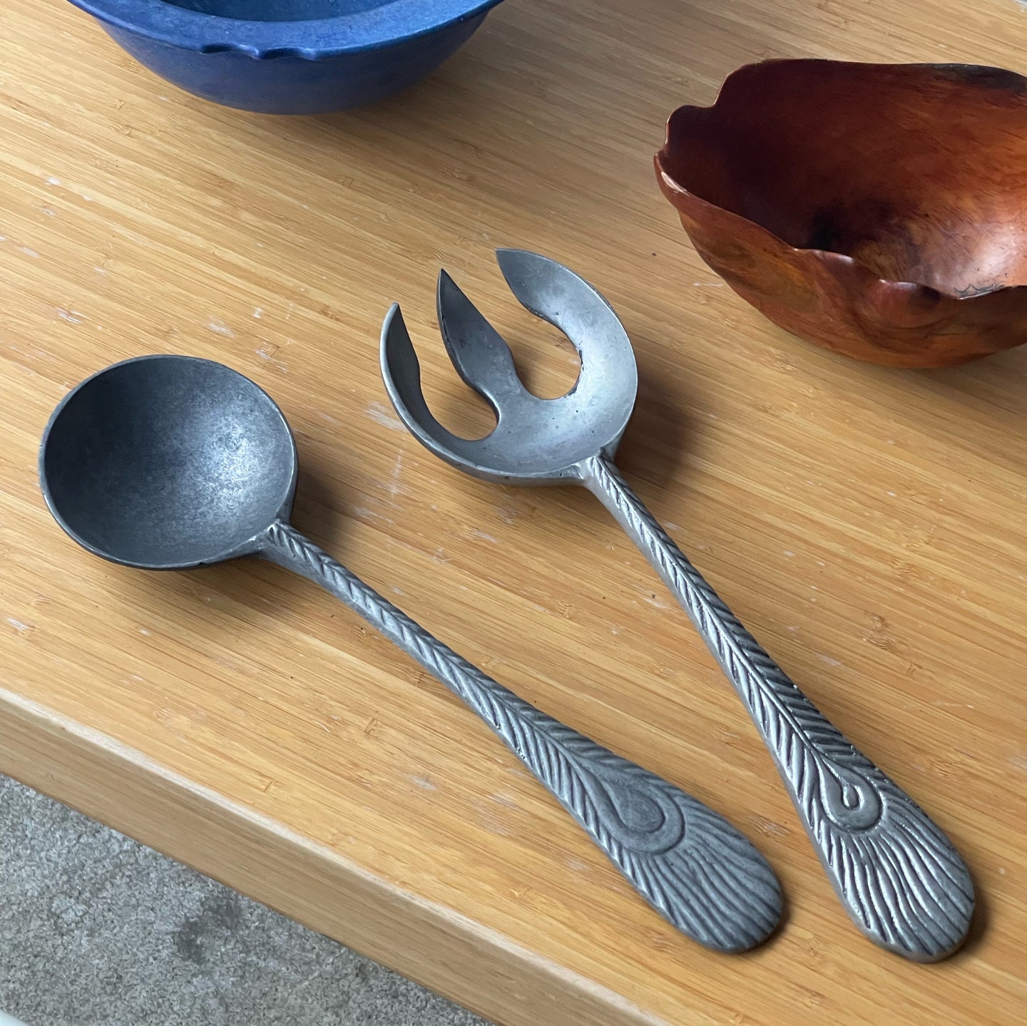 Vintage Primitive Forged Utensils