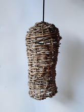 Load image into Gallery viewer, Handwoven Basket Pendant Lamp