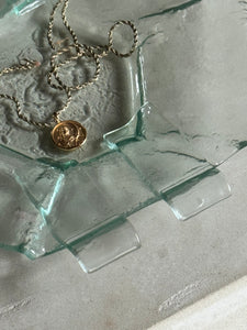 Handblown Abstract Glass Catchall