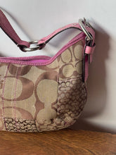 Load image into Gallery viewer, Pink Vintage Coach Soho Patchwork Shoulder Bag