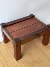 Load image into Gallery viewer, Vintage Handcrafted Chunky Primitive Coffee Table