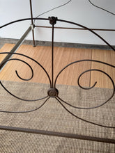 Load image into Gallery viewer, 1930&#39;s Iron Whimsical Full Sized Bed