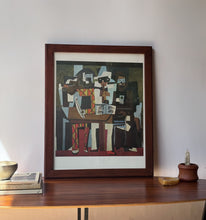 Load image into Gallery viewer, Vintage Picasso 3 Musicians Framed