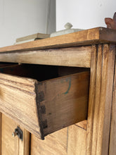 Load image into Gallery viewer, Tall Antique Wooden Pie Safe Cabinet