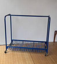 Load image into Gallery viewer, Modern Blue Metal Trolley