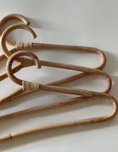 Load image into Gallery viewer, Set of 3 Vintage Rattan Hangers