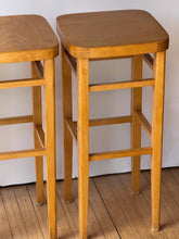 Load image into Gallery viewer, Vintage Set of 3 Scandinavian Barstools
