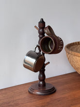 Load image into Gallery viewer, Vintage Wooden Spindle Mug Holder