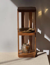 Load image into Gallery viewer, Vintage Handcrafted Wooden Shelf