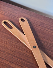 Load image into Gallery viewer, Vintage Oversized Wooden Grabber Tongs