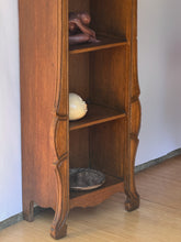 Load image into Gallery viewer, Tall Antique Ornate Wooden Shelf
