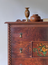 Load image into Gallery viewer, Antique French Tallboy "Gentlemen's Dresser"