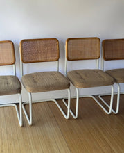 Load image into Gallery viewer, Set of 4 1970&#39;s Cantilever Cane Dining Chairs