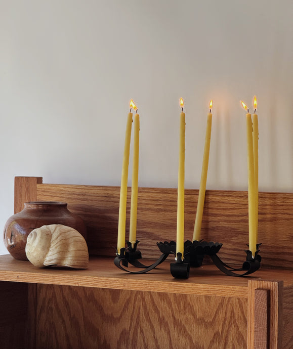 Vintage Spanish Revival Inspired Candle Taper Holder