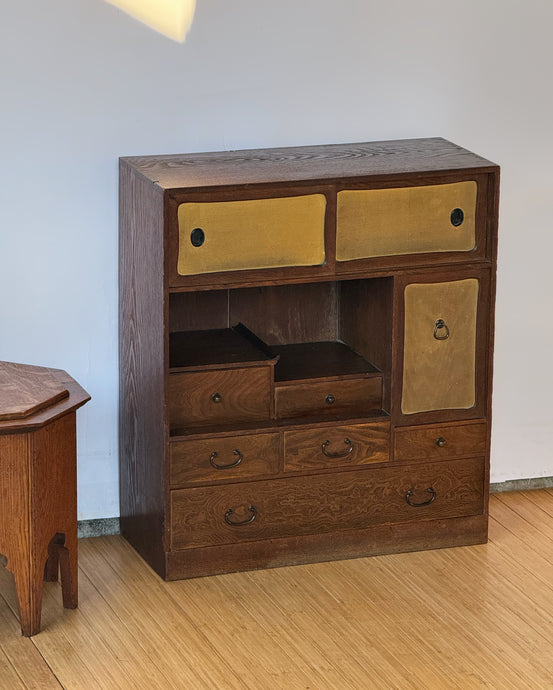 Antique Japanese Tansu Tea Cabinet