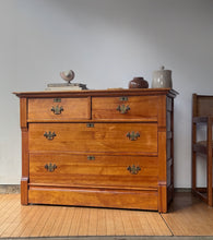 Load image into Gallery viewer, Antique English Wooden Chest of Drawers