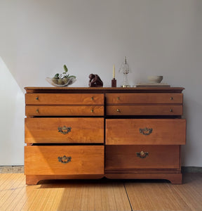 Vintage Solid Maple Lowboy Made by Empire
