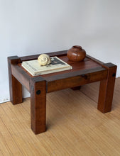 Load image into Gallery viewer, Vintage Handcrafted Chunky Primitive Coffee Table