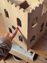 Load image into Gallery viewer, Modern Kids Wooden Castle Toy