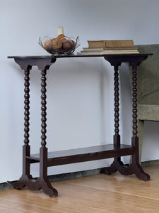 Vintage Spindle Console Table