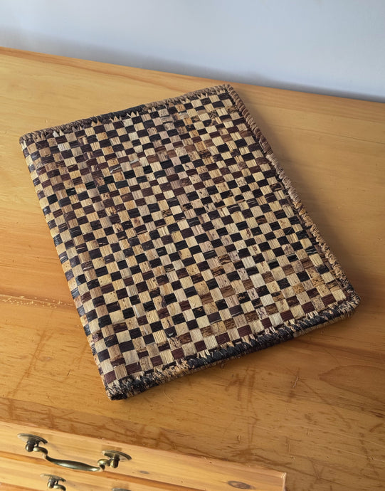 Handmade Bamboo Notebook Cover