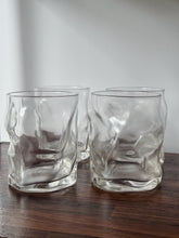 Load image into Gallery viewer, Vintage Italian Textured set of 4 Glasses