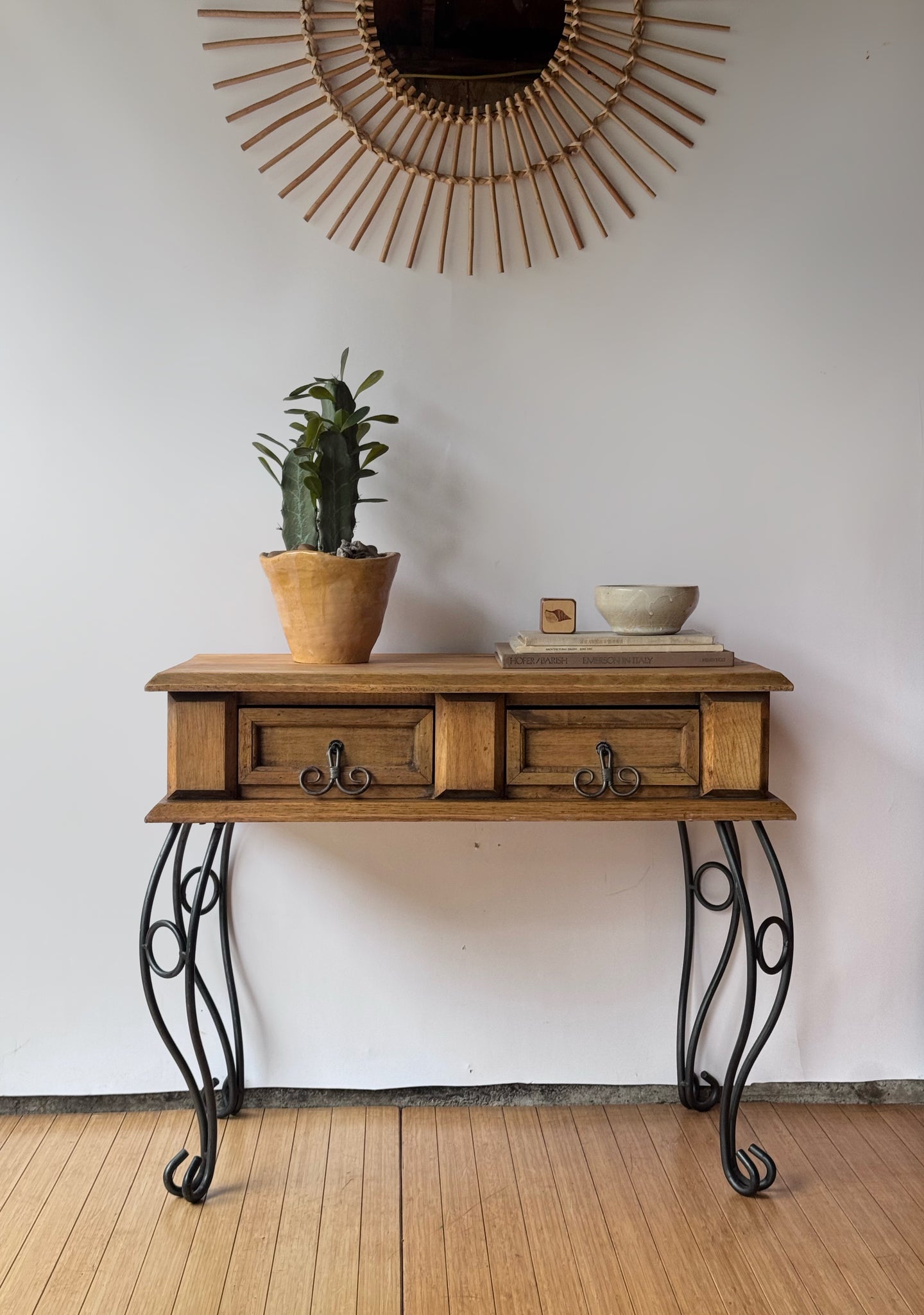 Rustic Spanish Console Table