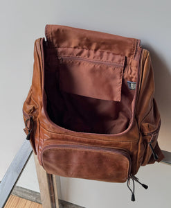 Vintage Wilson Leather Backpack
