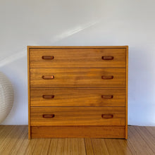 Load image into Gallery viewer, Vintage Danish Teak Dresser