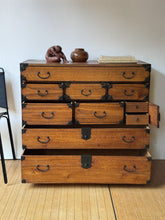 Load image into Gallery viewer, Antique Japanese Tansu Chest Circa Late 1800's