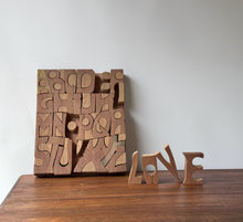 Load image into Gallery viewer, 1970's Handcrafted Wooden Childs Puzzle